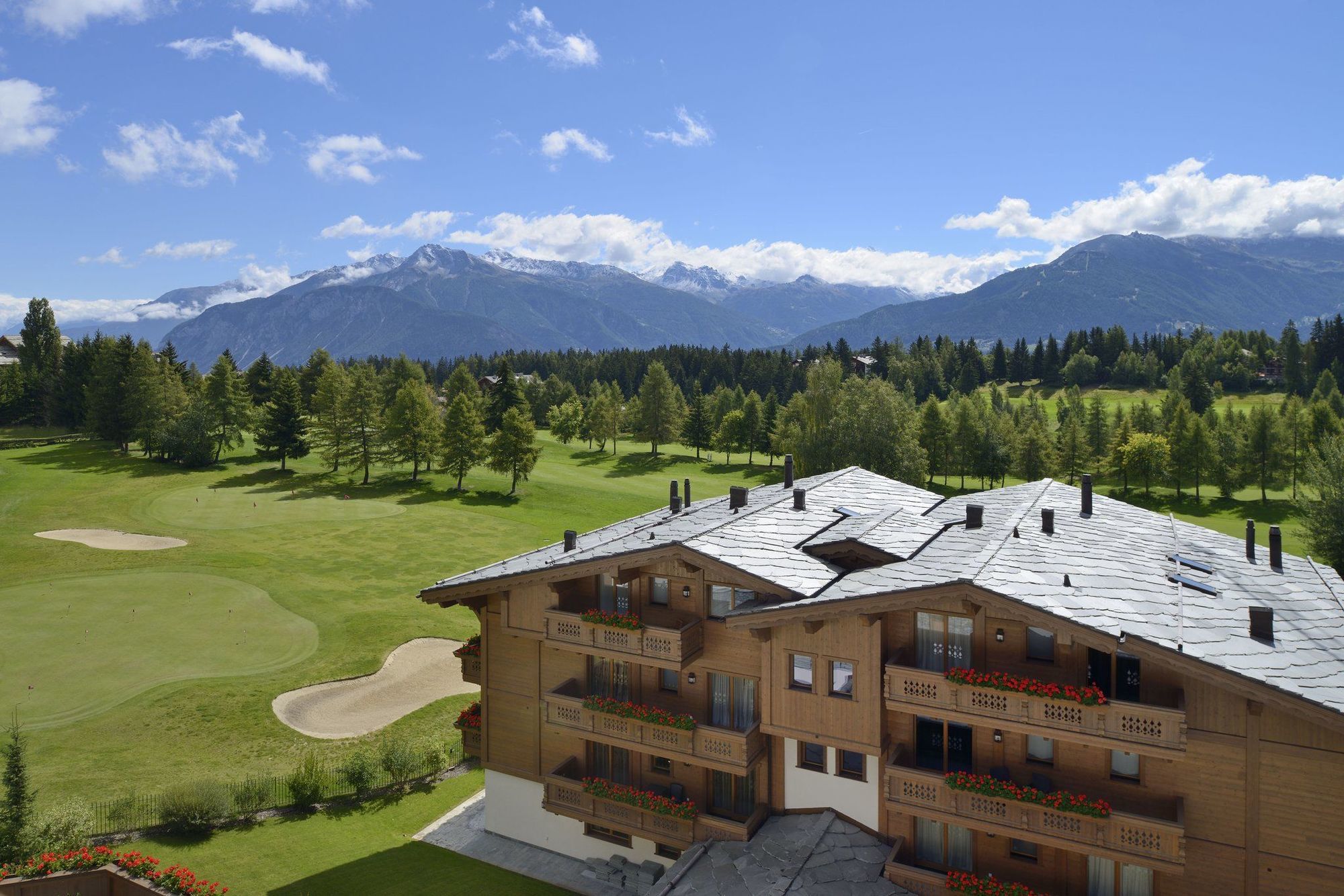 Guarda Golf Hotel & Residences Crans-Montana Eksteriør billede