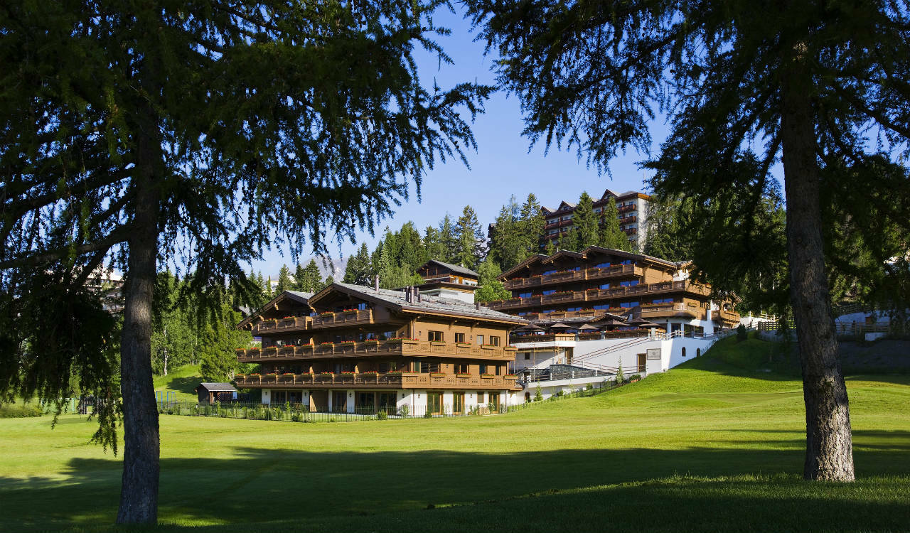 Guarda Golf Hotel & Residences Crans-Montana Eksteriør billede